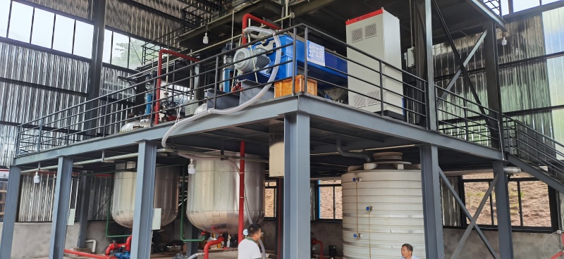 Decanter centrifuge processing livestock manure fermentation liquid