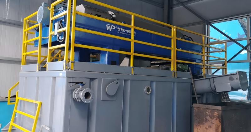 Wastewater before treatment