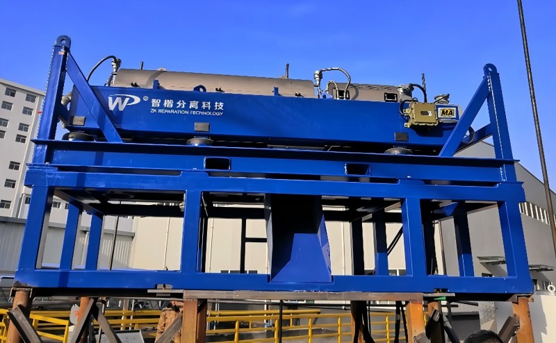LW450×1670B decanter centrifuge equipment on site