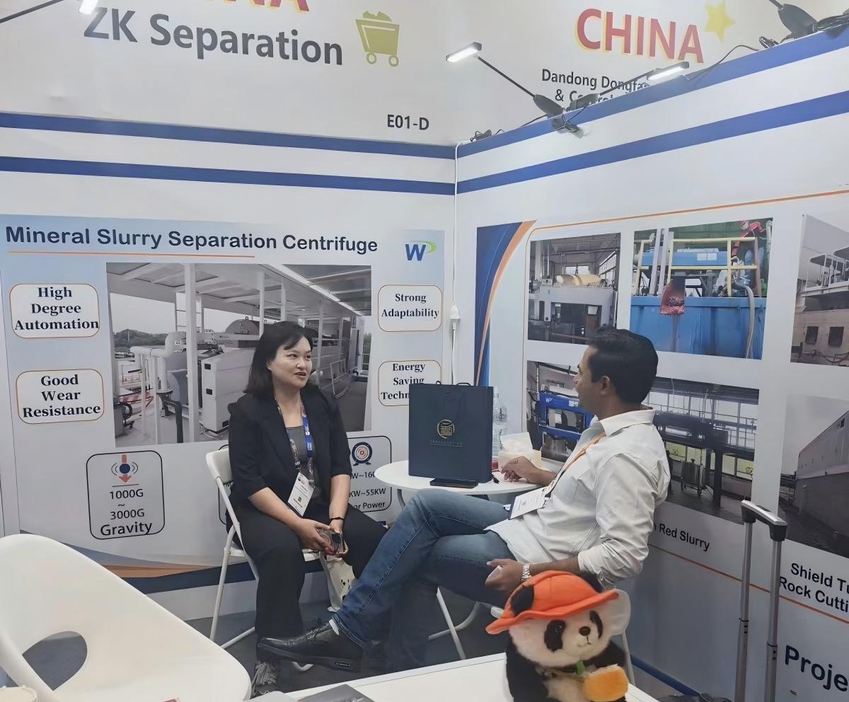 ZK SEPARATION Holds Technical Talks with Mining Customers at IMARC 2026