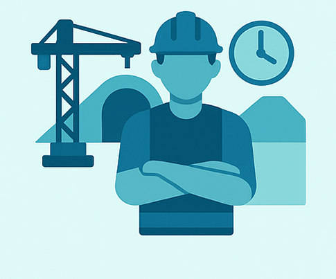 Icône faible efficacité de construction