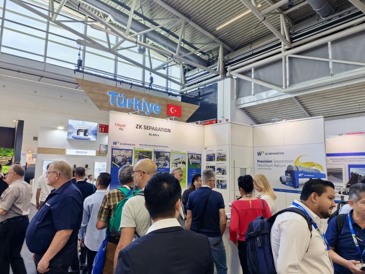 ZK SEPARATION booth at IFAT 2026