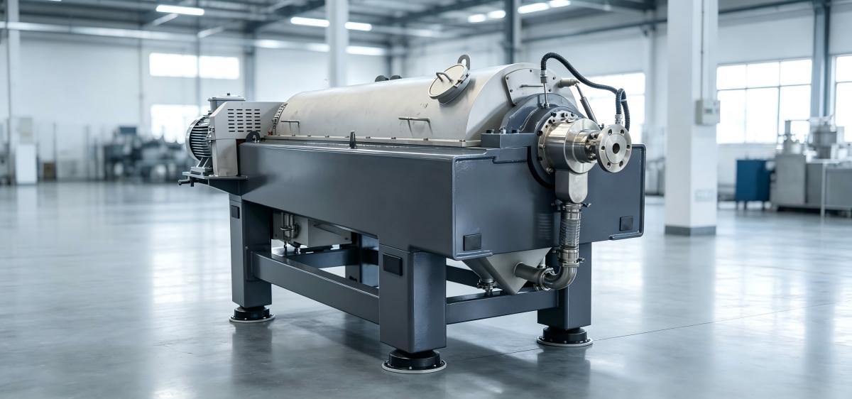 ZK olive oil decanter centrifuge repeat order shipped to Italian customer