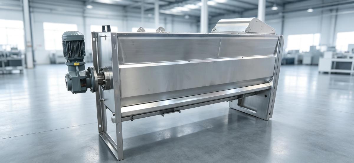 Matching olive oil malaxer shipped with ZK decanter centrifuge